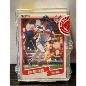 Fleer Baseball cards 1990 set MLB new sealed case